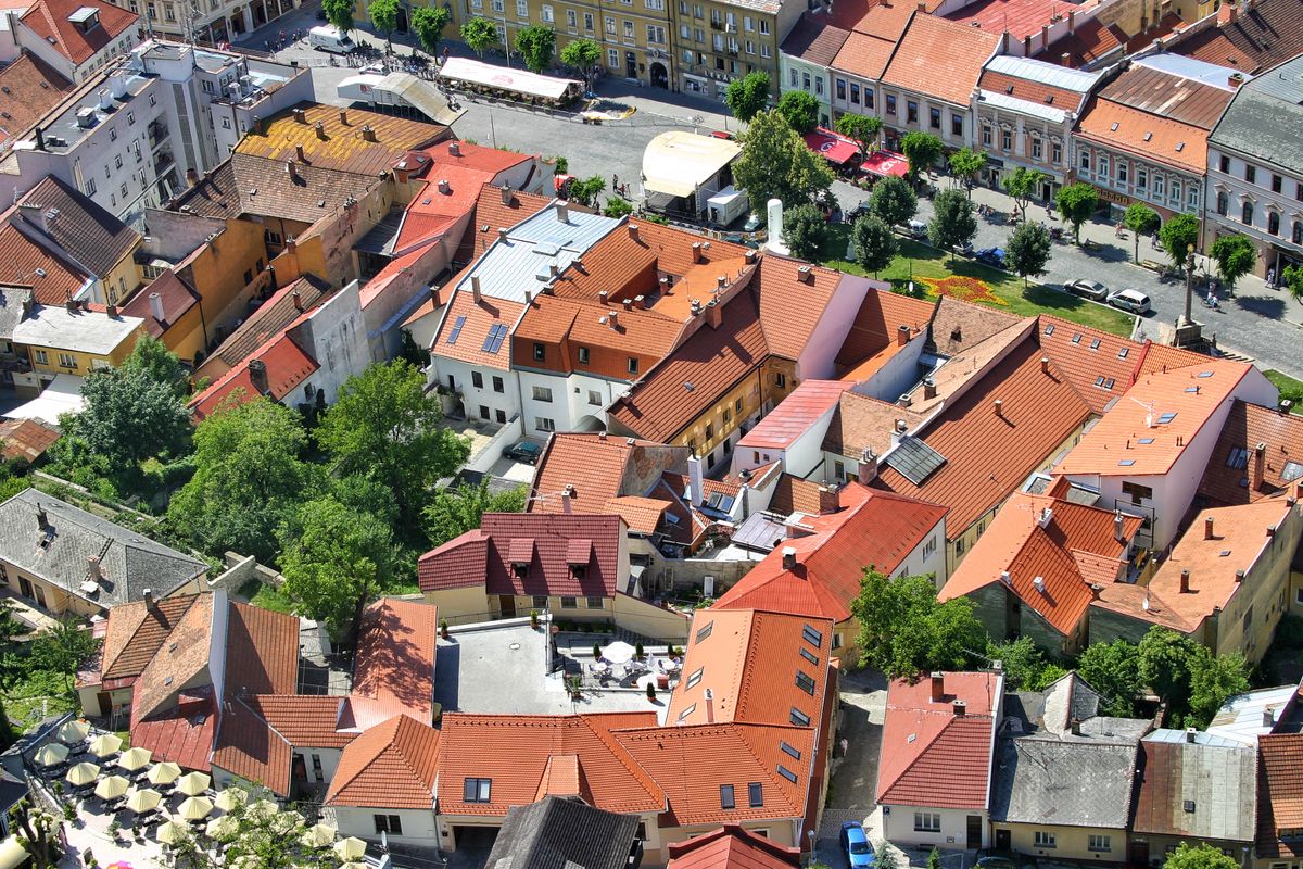 Pohľad na centrum Banskej Bystrice